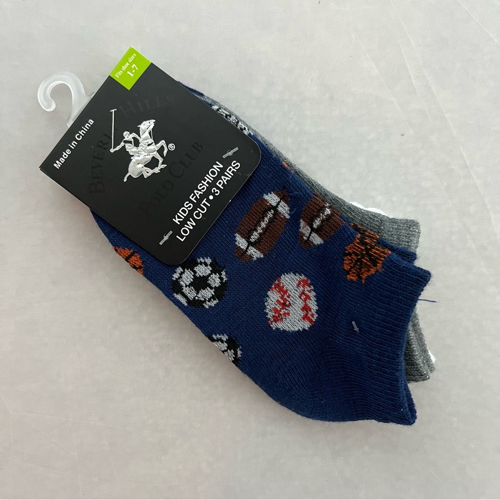 Kids socks, toddler size 1-7, NWT